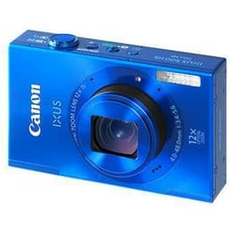 Compact - Canon IXUS 500 HS Bleu Canon Canon Zoom Lens 12x IS 4,0-48,0mm f/3,4-5,6