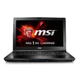 MSI GS63VR 7RF Stealth Pro 15" Core i5 2.3 GHz - SSD 256 Go + HDD 1 To - 8 Go - NVIDIA GeForce GTX 1060 AZERTY - Français