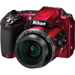 Bridge Coolpix L840 - Rouge + Nikon Nikkor Wide Optical Zoom ED VR f/3-6.5