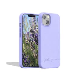 Coque iPhone 13 - Matière naturelle - lavande