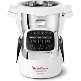 Robot cuiseur Moulinex Companion XL HF805 4.5L -Blanc/Noir