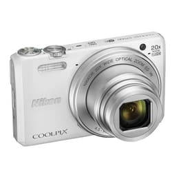 Compact Coolpix S7000 - Blanc + Nikon Nikkor 20x Wide Optical Zoom ED VR 25-500mm f/3.4-6.5 f/3.4-6.5