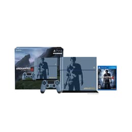 PlayStation 4 1000GB - Bleu - Edition limitée Uncharted 4 + Uncharted 4
