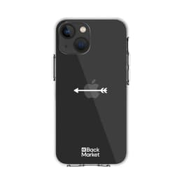 Coque Back Market iPhone 13 mini et écran de protection - Plastique 60% recyclé - Transparent
