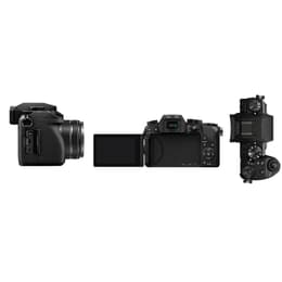 Hybride - Panasonic Lumix G DMC-G7W Noir Panasonic Lumix G vario 14-42mm f/3.5-5.6 II ASPH Mega OIS + Lumix G vario 45-150mm f/4-5,6 Vario OIS