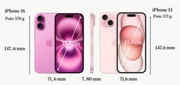  iPhone 15 vs iPhone 16