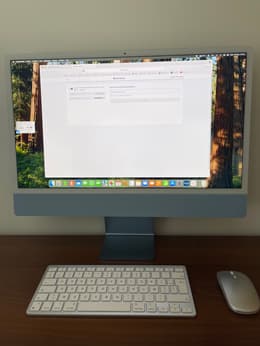 Apple IMac 20 Pouces - 2007 - Intel Core 2 Duo 2,4 GHz - 4 Go RAM - 320 Go HDD - Occasion