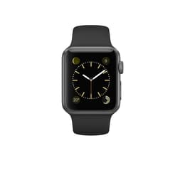 Apple Watch (Series 1) GPS 38 mm - Aluminium Gris sidéral - Sport Noir