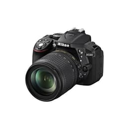 Reflex - Nikon D5300 - Noir + Objectif Nikkor 18-105mm