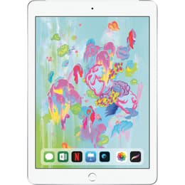 iPad 9,7" 6e génération (2018) 128 Go - WiFi + 4G - Argent - Débloqué