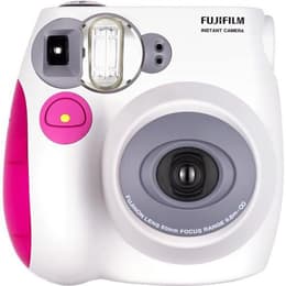 Instantané - Fujifilm Instax mini 7S Blanc/Rose Fujifilm Fujinon Lens 60mm f/12.7