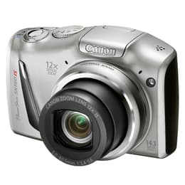 Compact - Canon PowerShot SX160 IS Gris Canon Zoom Lens 12X IS