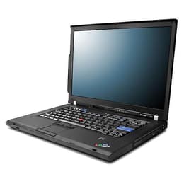 Lenovo ThinkPad R60 15" Core 2 Duo 1,66 GHz  - HDD 80 Go - 1 Go AZERTY - Français