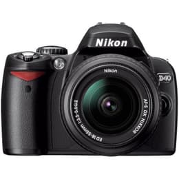 Reflex Nikon D40 - Noir + Objectif AF-S DX 18-55 mm