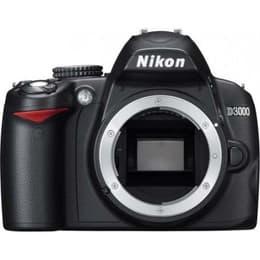 Reflex -Nikon D3000 - Noir + Objectif Nikon dx af-s 18-105 mm