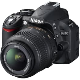 Reflex Nikon D3100 - Noir + Objectif Nikon AF-S DX Nikkor 18-55mm f/3.5-5.6G VR