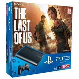 Console Sony Playstation 3 500Go Noire + The Last of Us