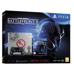 PlayStation 4 Slim 1000Go - Gris - Edition limitée Star Wars: Battlefront II + Star Wars: Battlefront II