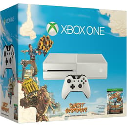 Console Xbox One 500Go - Blanc + Sunset Overdrive