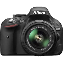 Reflex - Nikon D5200 - Noir + Objectif 18-55 f/3.5-5.6 G II DX VR