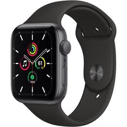 Apple Watch (Series SE) GPS 44 mm - Aluminium Gris sidéral - Bracelet sport Noir
