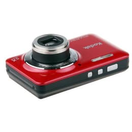 Compact - Kodak PixPro FZS50 Rouge Kompakt PixPro Aspheric Zoom Lens 5x Wide 28-140 mm f/3.9-6.3