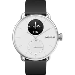 Montre Cardio GPS Withings ScanWatch HWA09 38mm - Blanc/Noir