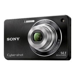 Compact - Sony cyber-shot DSC-W360 - Noir + Objectif Carl Zeiss 26 - 105mm f/2.7-5.7