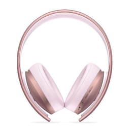 Casque Réducteur de Bruit Gaming avec Micro Sony Gold Wireless Headset Rose Gold Edition - Or rose