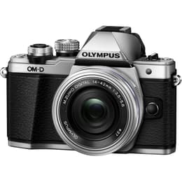 Hybride - Olympus OM-D E-M10 Noir/Argent Olympus M.Zuiko Digital ED EZ
