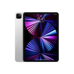 iPad Pro 11" 3e génération (2021) 256 Go - WiFi + 5G - Argent - Débloqué