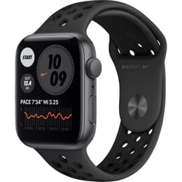 Apple Watch (Series 4) GPS 44 mm - Aluminium Gris sidéral - Sport Nike Anthracite/Noir