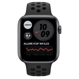 Apple Watch (Series 5) GPS 40 mm - Aluminium Gris sidéral - Sport Nike Anthracite/Noir