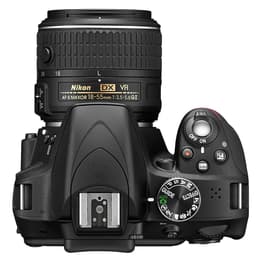 Reflex - Nikon D3300 Noir Nikon Nikon AF-S DX Nikkor 18-55 mm f/3.5-5.6G VR