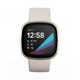Montre Cardio GPS Fitbit Sense - Blanc