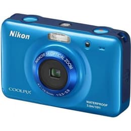 Compact - Nikon CoolPix S30 Bleu Nikon Nikkor 3X Optical Zoom Lens