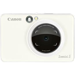 Instantané - Canon ZoeMini S Blanc Canon Instant Camera Printer 25,4mm f/2,2