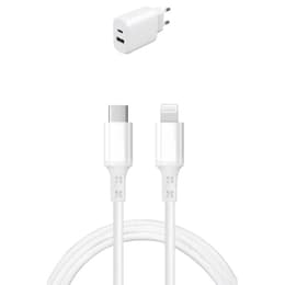 Chargeur + Câble (USB-C + Lightning) 25W - WTK