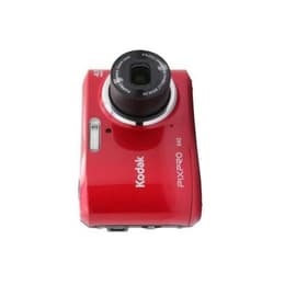 Compact - Kodak Pixpro X42 Rouge Kodak PIXPRO Aspheric Zoom Lens 27-108mm F 3.0-6.6
