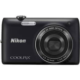 Compact Nikon COOLPIX S4150 - Noir + Objectif NIKKOR WIDE OPTICAL ZOOM 4.6 - 23 mm f/3.2-6.5
