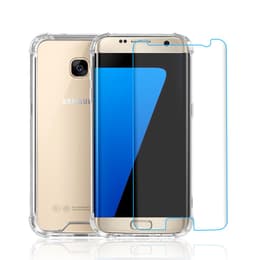 Coque et écran de protection Samsung Galaxy S7 - Plastique recyclé - Transparente