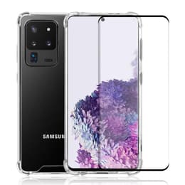 Coque Samsung Galaxy S20 Ultra 5G et écran de protection - Plastique recyclé - Transparente