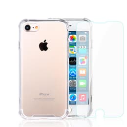 Coque et écran de protection iPhone 7/8/SE(2020) - Plastique recyclé - Transparente
