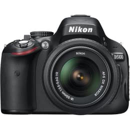 Reflex - Nikon D5100 Noir + Objectif Nikon AF-S DX Nikkor 18-55mm f/3.5-5.6G II