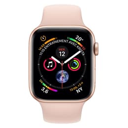 Apple Watch (Series 4) GPS + Cellular 40 mm - Aluminium Or - Bracelet sport Or rose