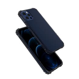 Coque iPhone 12 Pro Max - Silicone - Noir/Transparent