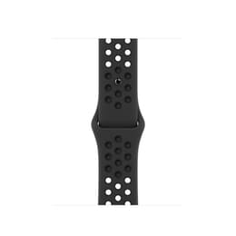 Apple Watch (Series 7) GPS 41 mm - Aluminium Noir - Bracelet sport Nike Anthracite/Noir