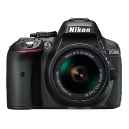 Reflex Nikon D5300 - Noir + Objectif Nikon AF-P DX Nikkor 18-55mm f/3.5-5.6G VR