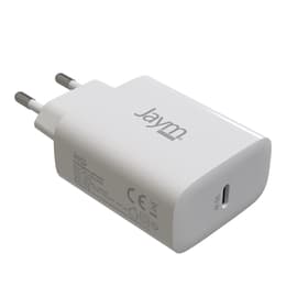 JAYM - Chargeur Maison - Rapide 3A 30w - USB-C Power Delivery -pour Apple iPhone, Samsung, Android, Macbook, Tablettes