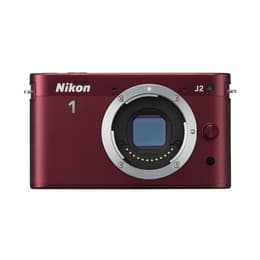 Hybride - Nikon 1 J2 Rouge Nikon Nikon 1 Nikkor 10-30mm f/3.5-5.6 VR